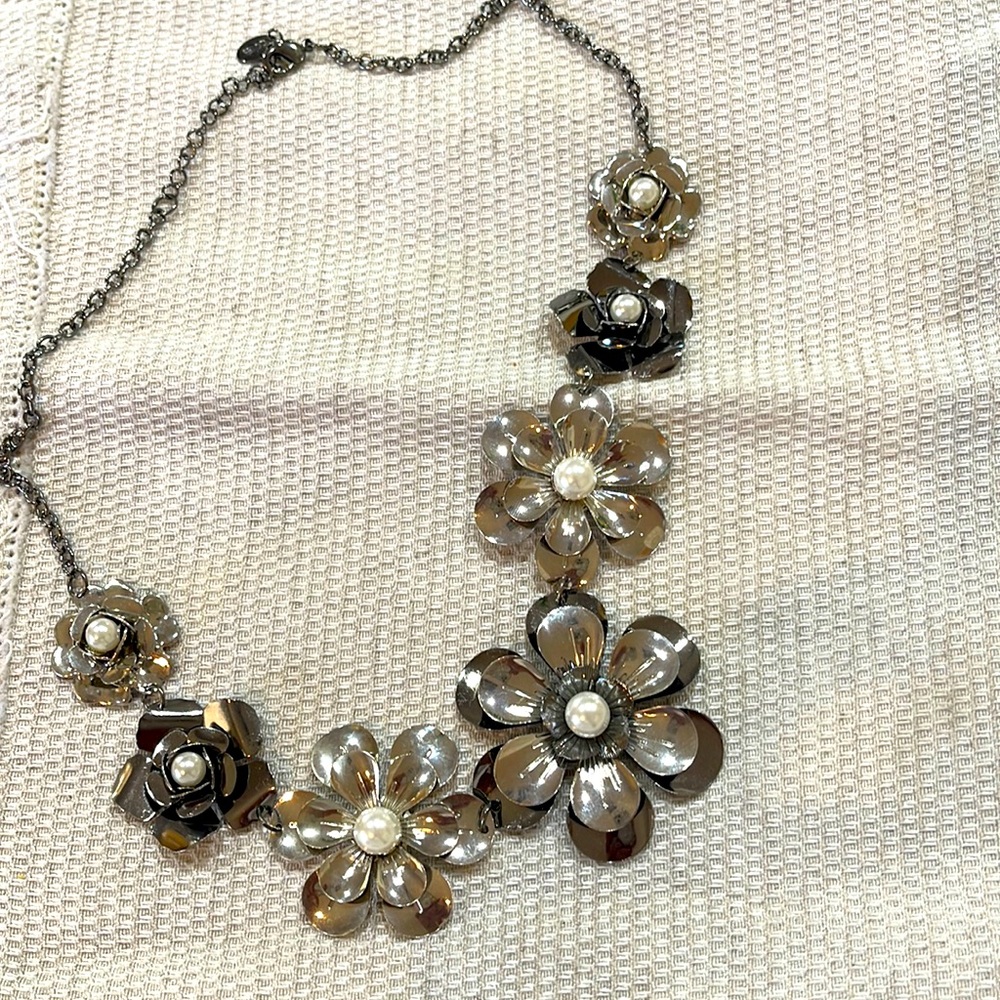 Silver necklace